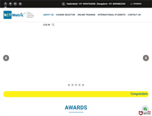 Tablet Screenshot of netmetric-solutions.com